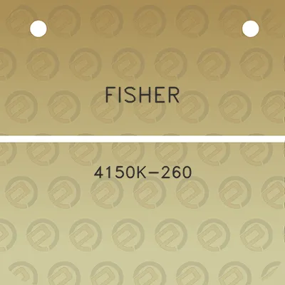 fisher-4150k-260