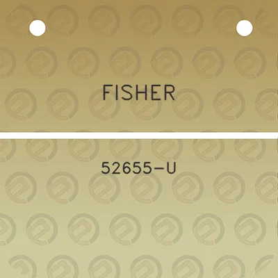 fisher-52655-u