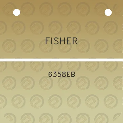 fisher-6358eb