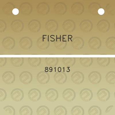 fisher-891013