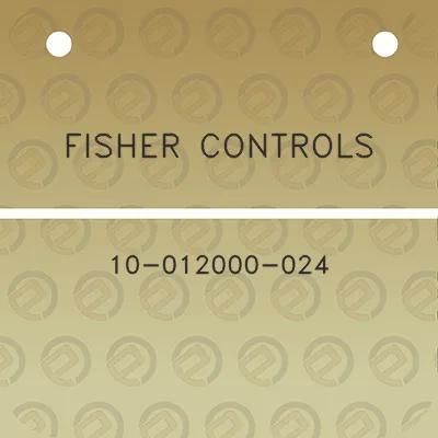 fisher-controls-10-012000-024