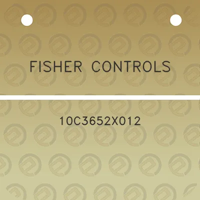 fisher-controls-10c3652x012