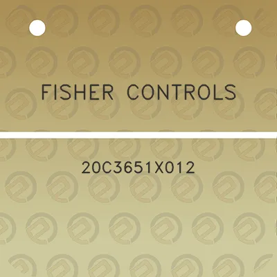 fisher-controls-20c3651x012