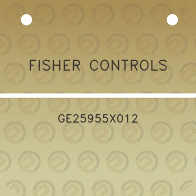 fisher-controls-ge25955x012