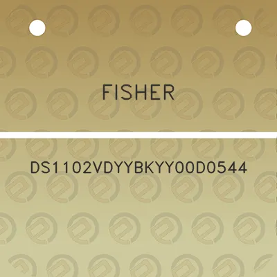 fisher-ds1102vdyybkyy00d0544