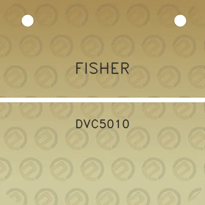 fisher-dvc5010