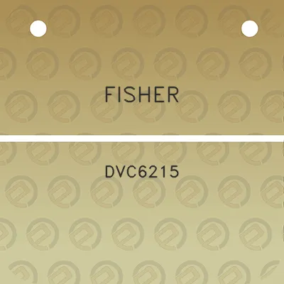 fisher-dvc6215