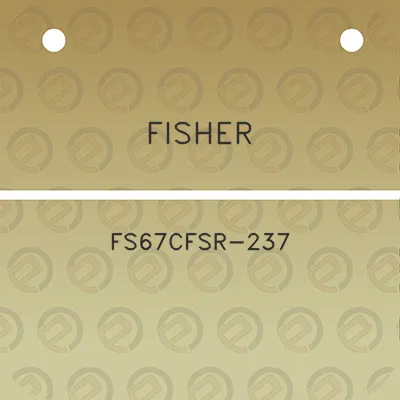 fisher-fs67cfsr-237