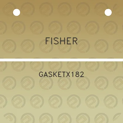 fisher-gasketx182