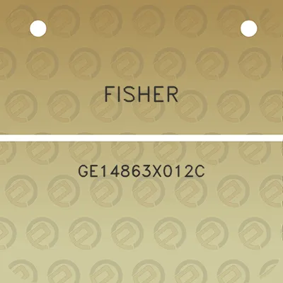 fisher-ge14863x012c