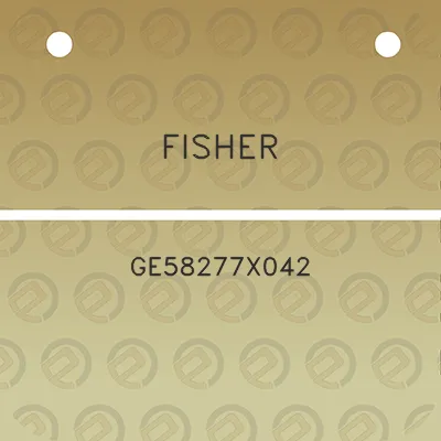 fisher-ge58277x042