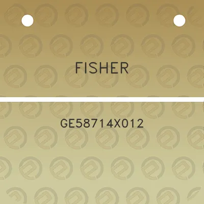 fisher-ge58714x012