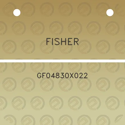 fisher-gf04830x022