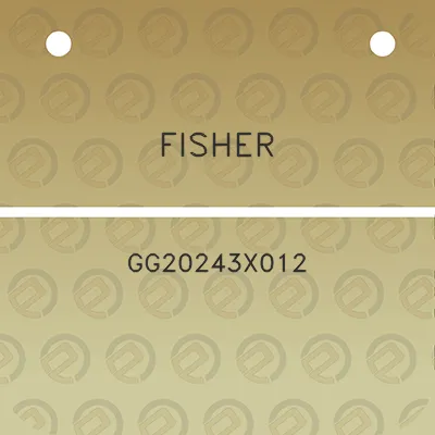 fisher-gg20243x012