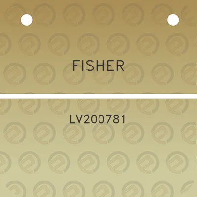 fisher-lv200781