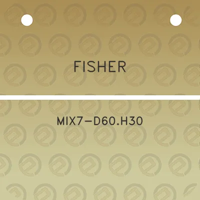 fisher-mix7-d60h30