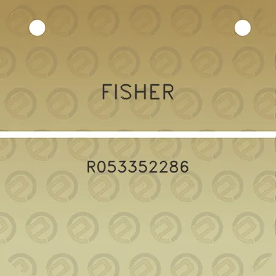 fisher-r053352286