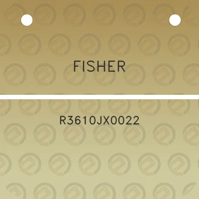 fisher-r3610jx0022