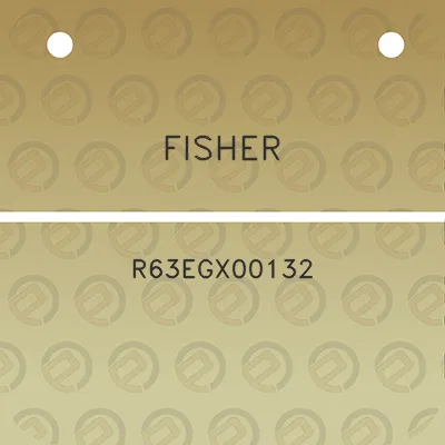 fisher-r63egx00132