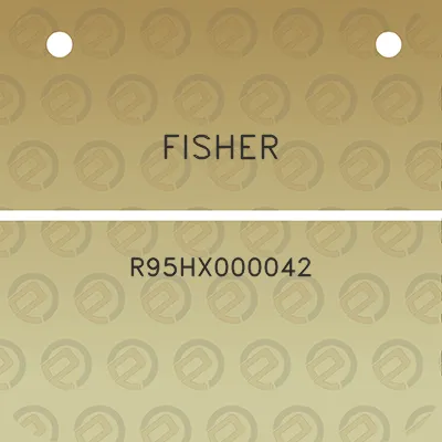 fisher-r95hx000042