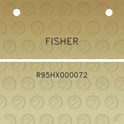 fisher-r95hx000072