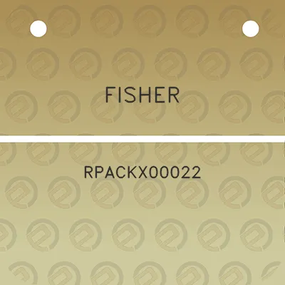 fisher-rpackx00022