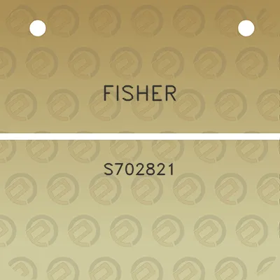 fisher-s702821