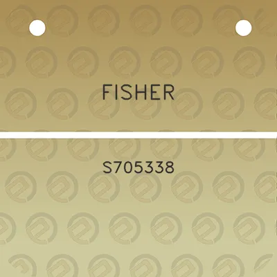 fisher-s705338