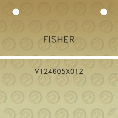 fisher-v124605x012