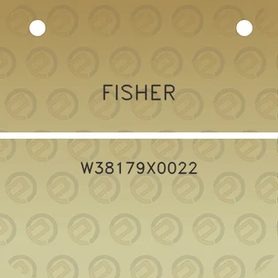 fisher-w38179x0022