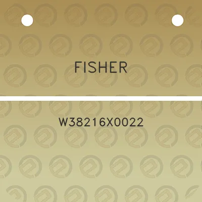 fisher-w38216x0022