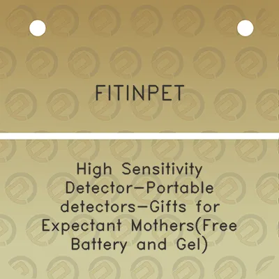 fitinpet-high-sensitivity-detector-portable-detectors-gifts-for-expectant-mothersfree-battery-and-gel