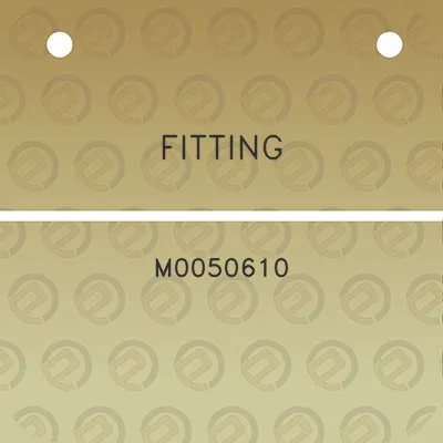 fitting-m0050610