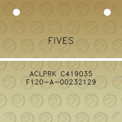 fives-aclprk-c419035-f120-a-00232129