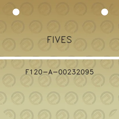 fives-f120-a-00232095