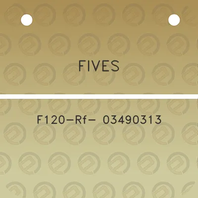 fives-f120-rf-03490313