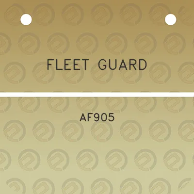 fleet-guard-af905