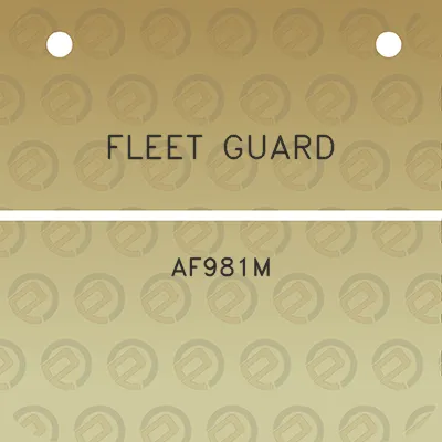 fleet-guard-af981m