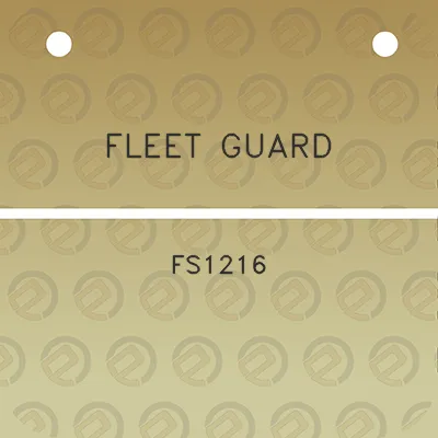 fleet-guard-fs1216