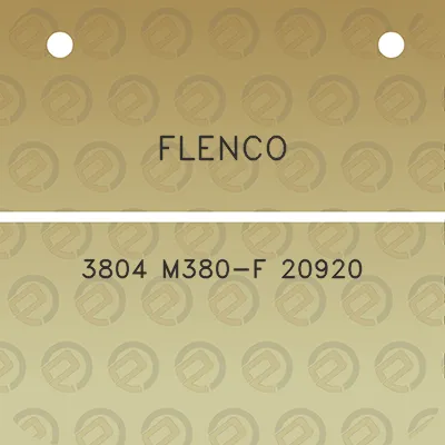 flenco-3804-m380-f-20920