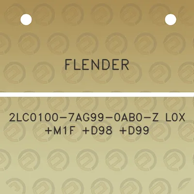 flender-2lc0100-7ag99-0ab0-z-l0x-m1f-d98-d99