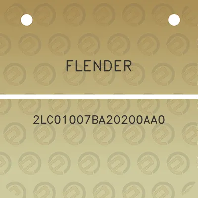 flender-2lc01007ba20200aa0