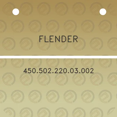 flender-45050222003002