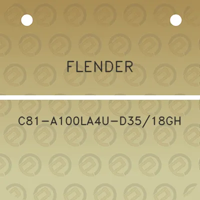 flender-c81-a100la4u-d3518gh