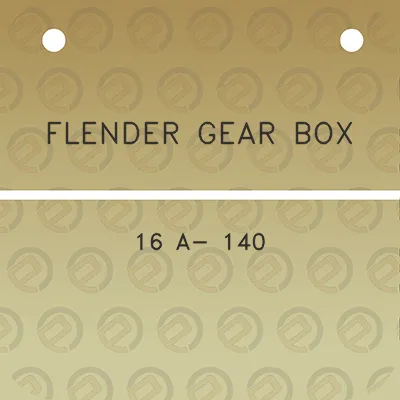 flender-gear-box-16-a-140