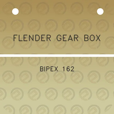 flender-gear-box-bipex-162