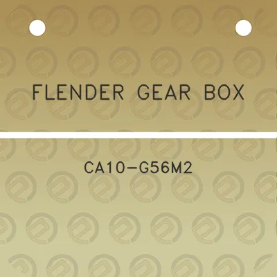 flender-gear-box-ca10-g56m2