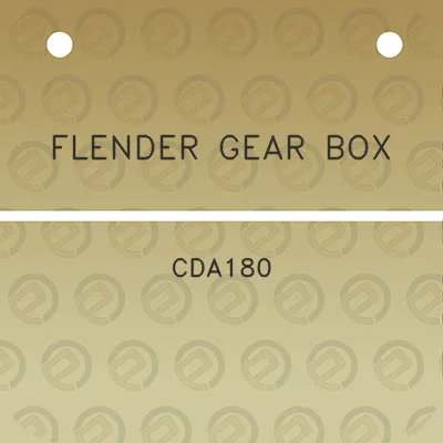 flender-gear-box-cda180