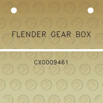 flender-gear-box-cx0009461