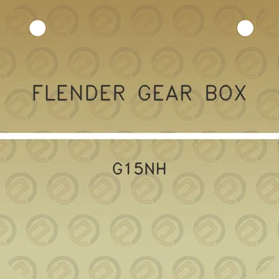 flender-gear-box-g15nh